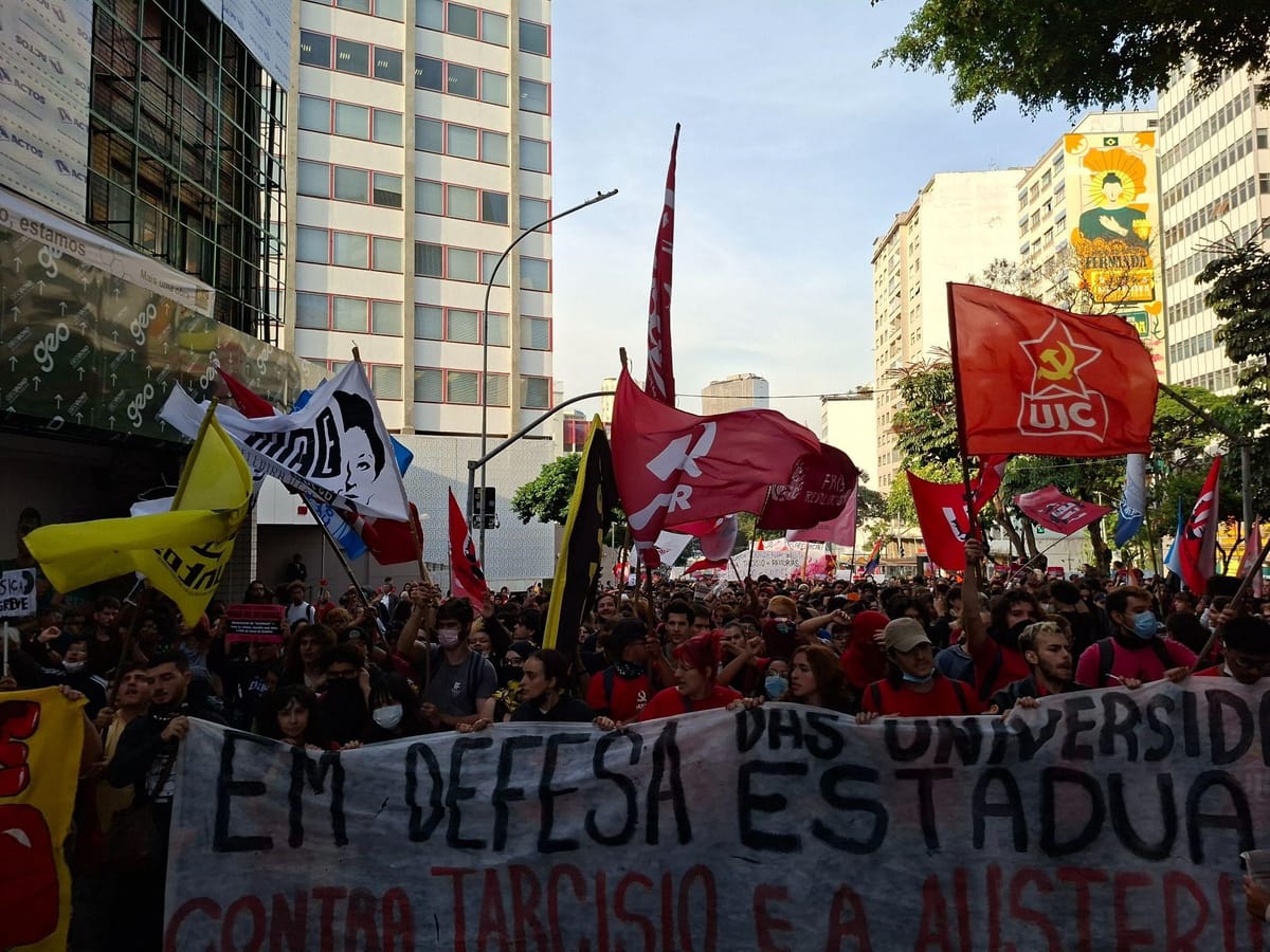 Boletim sobre as greves estudantis no estado de São Paulo - Nº1