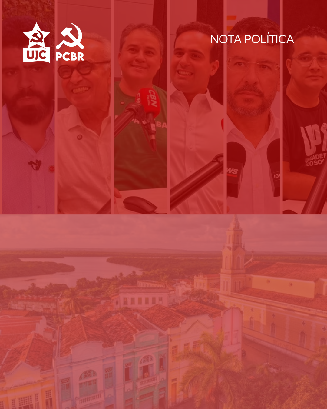 A posição do PCBR nas eleições de 2026 na Paraíba