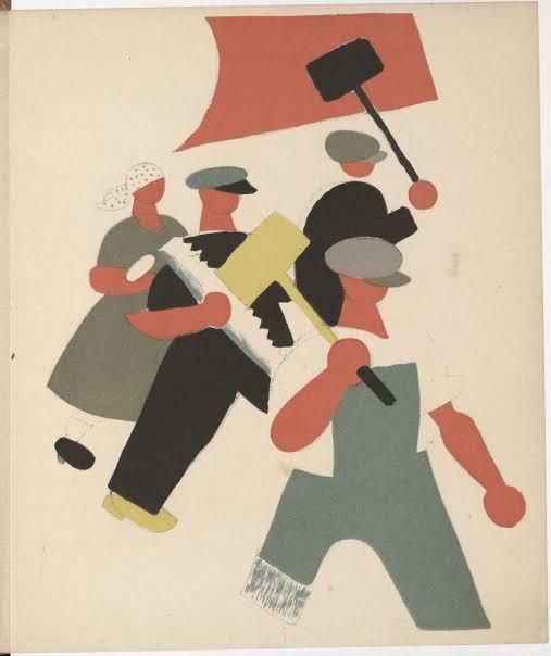 Precisamos superar a artesanalidade no design revolucionário!' (gatasovietica)