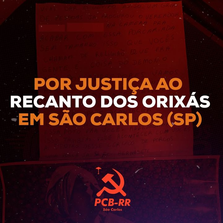 Por justiça ao Recanto dos Orixás em São Carlos!