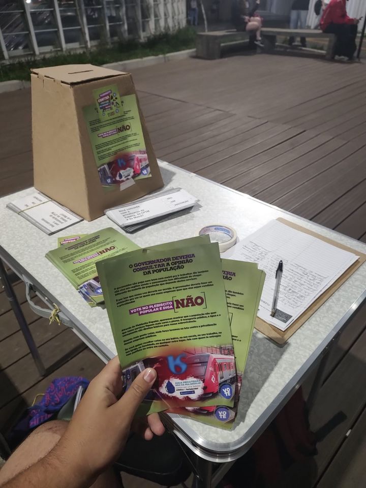 As privatizações em São Paulo são ataques contra os trabalhadores feitas em nome do lucro dos capitalistas