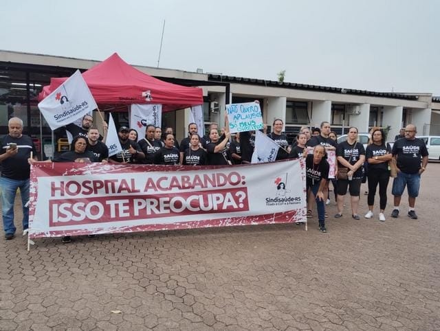 Trabalhadoras da saúde dão exemplo de luta no RS