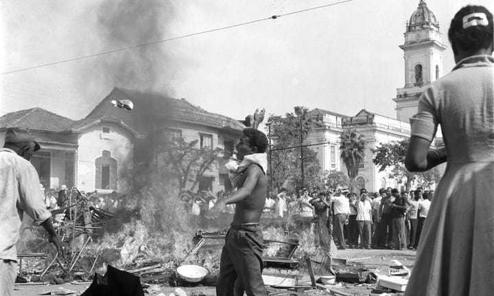 A revolta das barcas de 1959