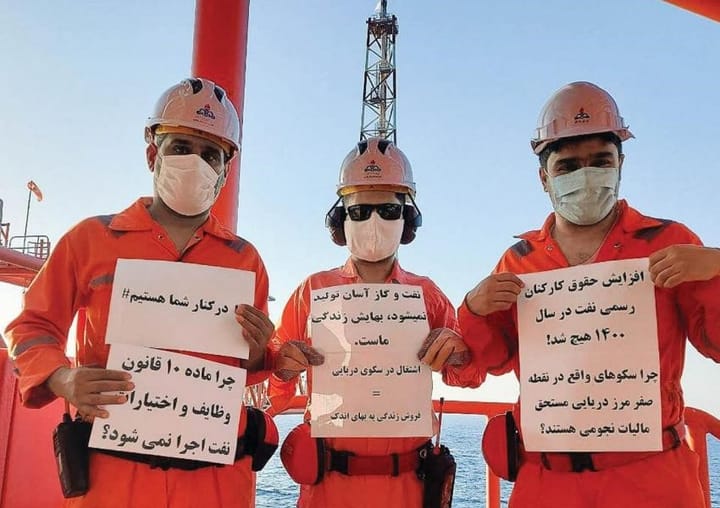Milhares de trabalhadores do petróleo declaram greve no Irã