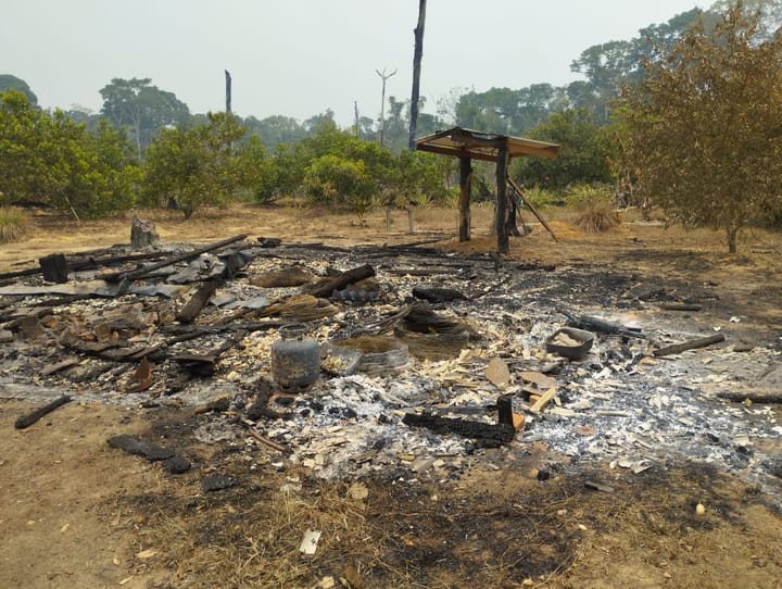 Jagunços continuam incendiando a Ocupação Marielle Franco