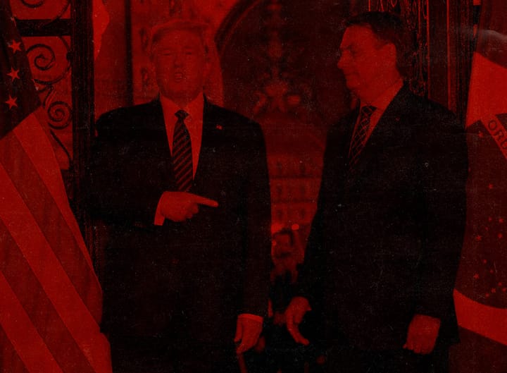 Trump e Bolsonaro, tirem as mãos do Brasil!