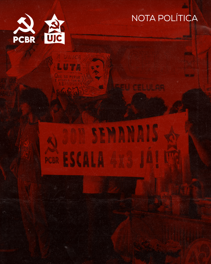 Nota Política - O 1º de Maio de 2026: Lutar pelo fim da escala 6x1, sem concessão ao capital!